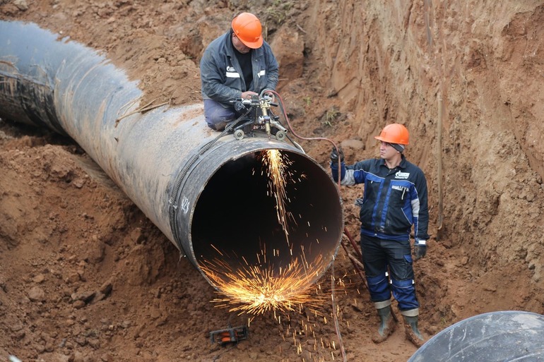 Прокладка газопровода:распространенные несчастные случаи